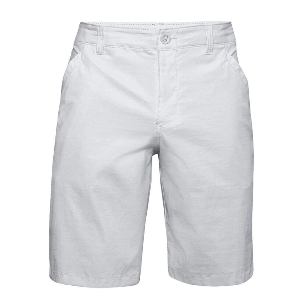 Under Armour Shorts Mens Size 40 Fish Hunter 2.0 Halo Gray‎ 1304648